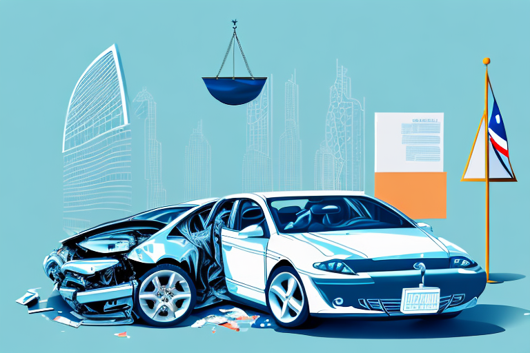 A car accident scene in panama city