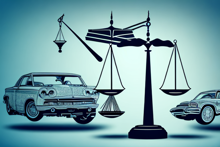 A balanced scale representing justice