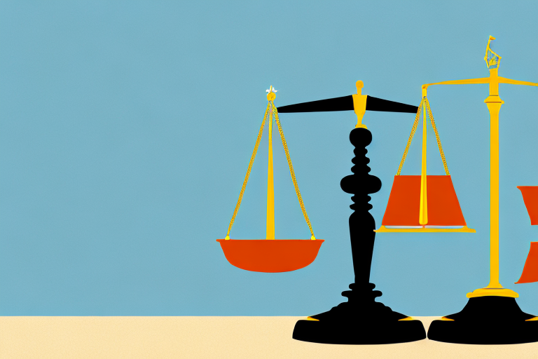 A symbolic balance scale
