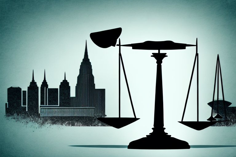 A balanced scale symbolizing justice