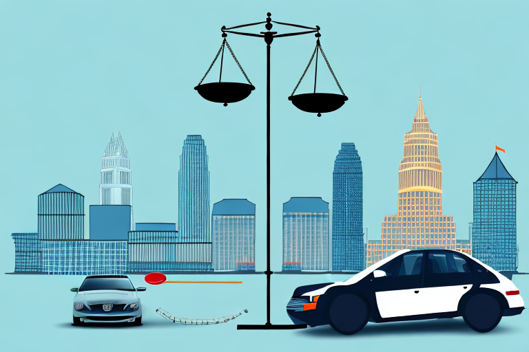 A balanced scale with a car on one side and the richmond