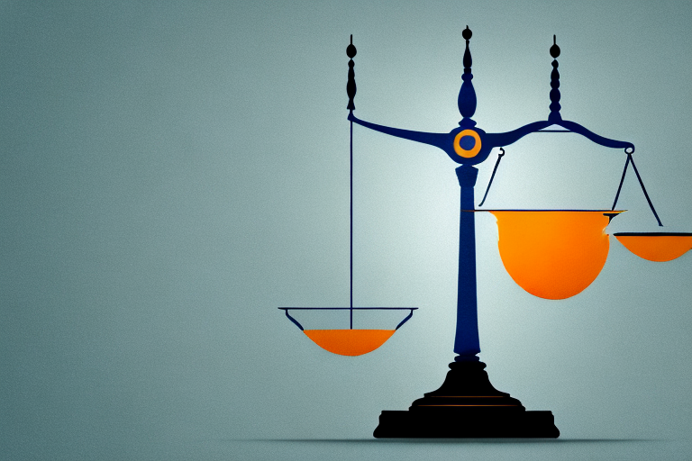 A balanced scale symbolizing justice