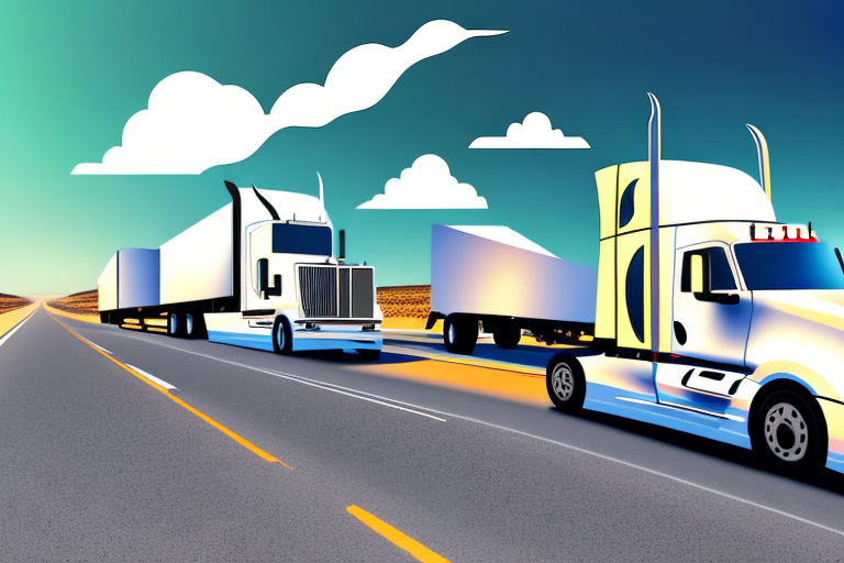 A semi-truck accident on a new mexico desert highway