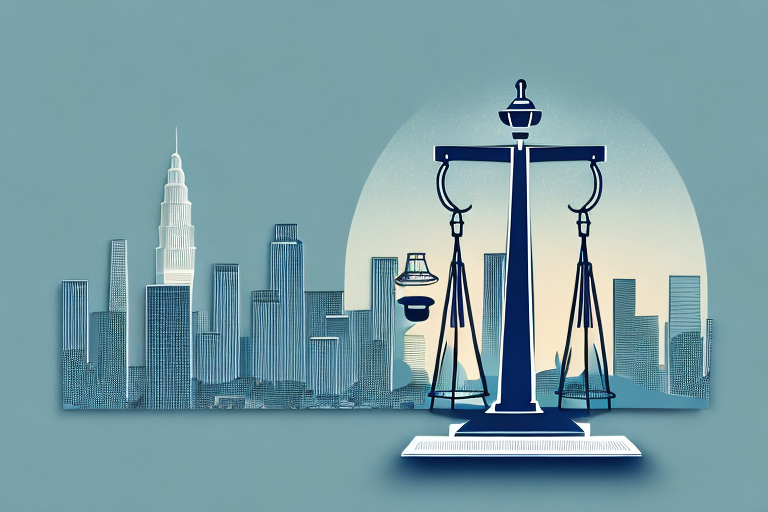 A pair of scales symbolizing justice