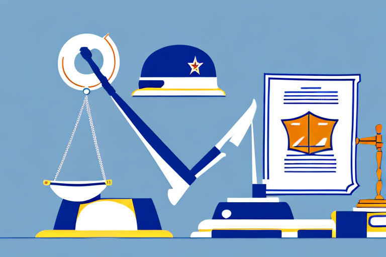 A motorcycle helmet placed on top of legal documents