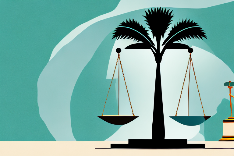 A balanced scale symbolizing justice