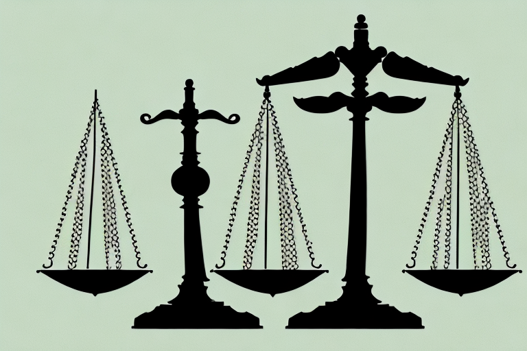 A balanced scale symbolizing justice