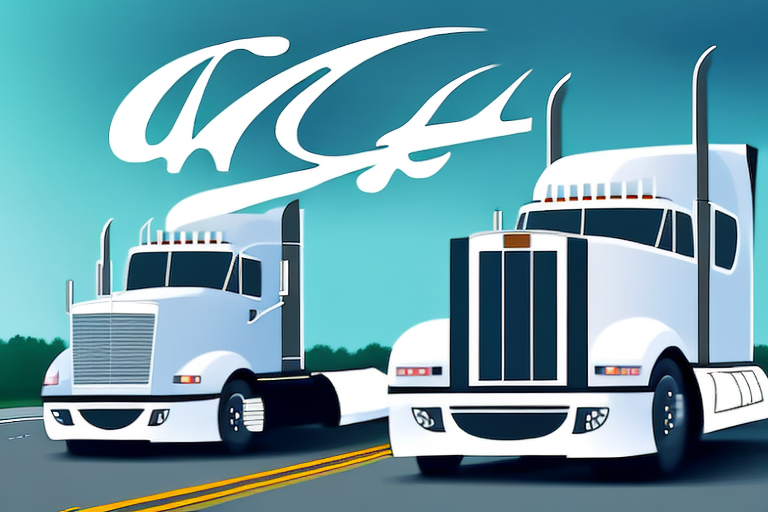 An 18-wheeler truck involved in an accident on an alabama highway