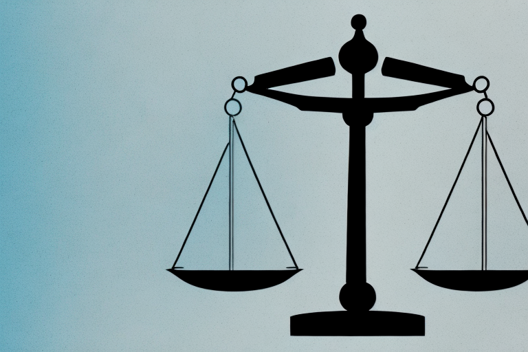 A balanced scale symbolizing justice
