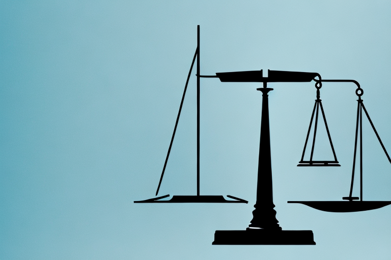 A balanced scale symbolizing justice