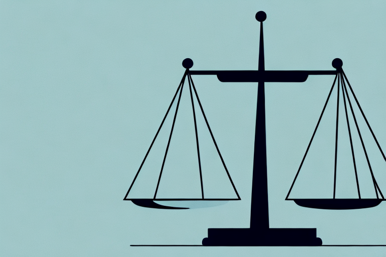 A balanced scale symbolizing justice