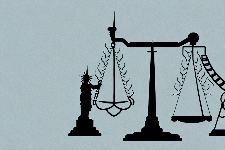 A symbolic balance scale