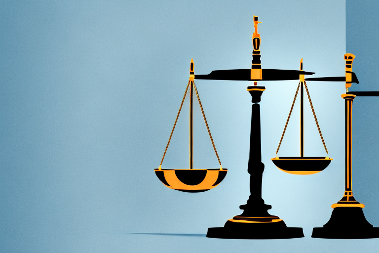 A car accident scene in odessa featuring a symbolic balance scale representing justice