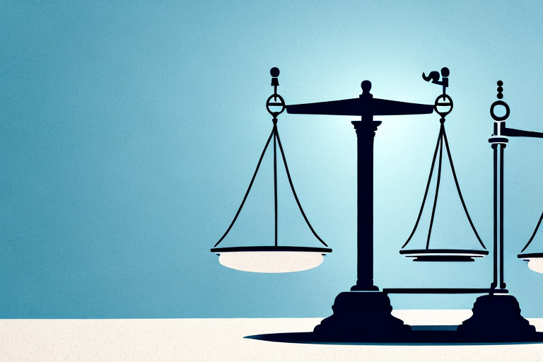 A symbolic balance scale