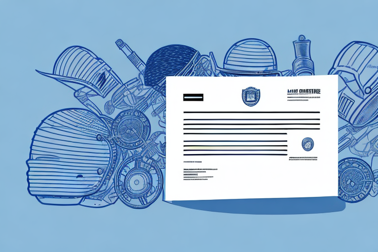 A motorcycle helmet resting on a legal document
